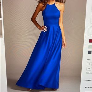 Horizon bridesmaids dress